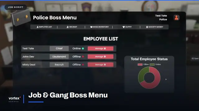 Job & Gang Boss Menu for FiveM