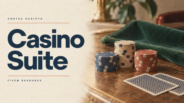 QBCore & Qbox Casino Script Suite