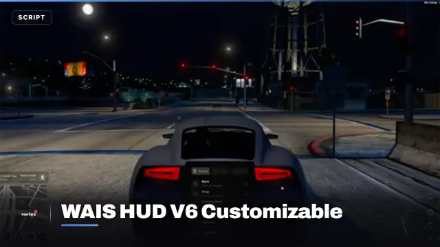 WAIS HUD V6 Standalone FiveM HUD