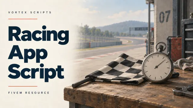 Racing App Script with Custom Tracks