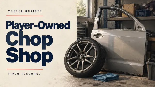 FiveM Chop Shop Script, Player-Owned