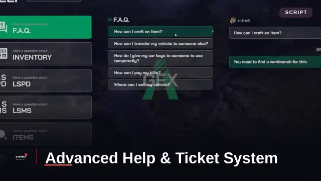 Advanced Help & Ticket System