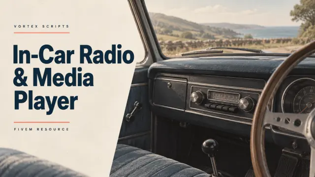 In-Car Radio & Music for FiveM