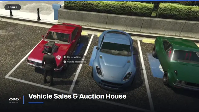 Vehicle Auction & Sales for FiveM