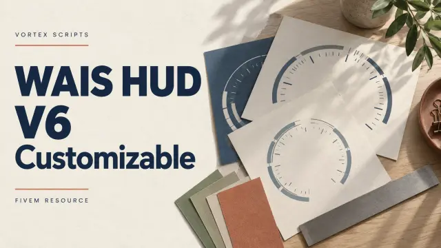 WAIS HUD V6 Standalone FiveM HUD