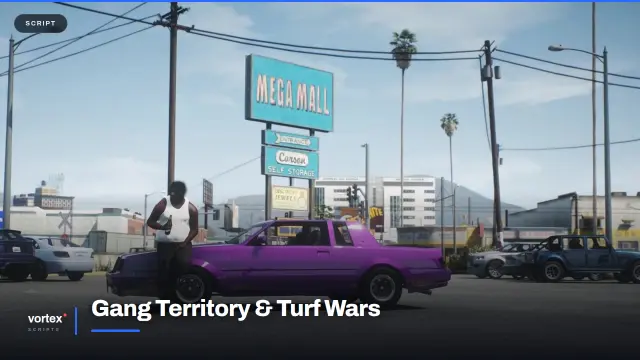 Gang Territory & Turf Wars for FiveM