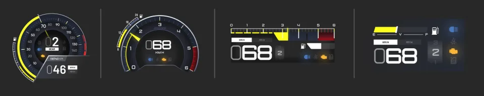 Advanced HUD V7 - in-game screenshot