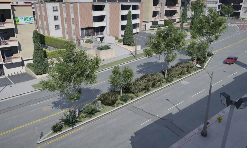 Road Vegetation MLO - in-game screenshot 3