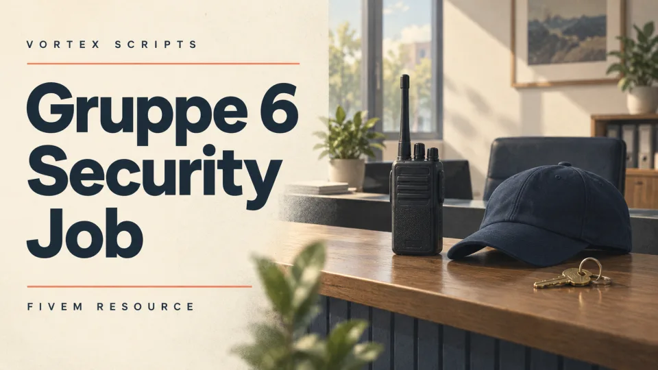 Gruppe 6 Security Job Script for FiveM