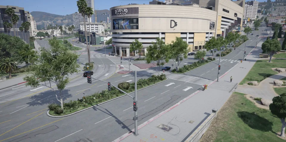 Road Vegetation MLO - preview screenshot