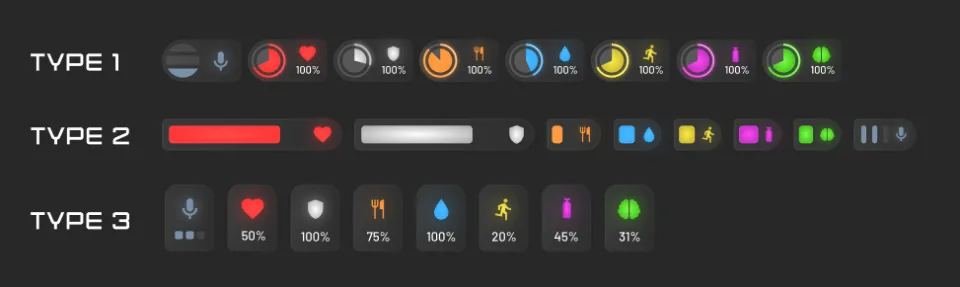 Advanced HUD V7 - preview screenshot