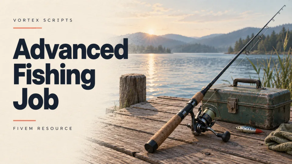 Advanced Fishing Job with Live Fish Market
