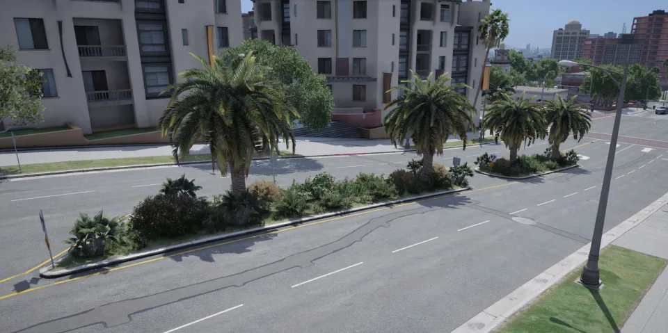 Road Vegetation MLO - preview screenshot 3