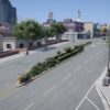 Road Vegetation around Map