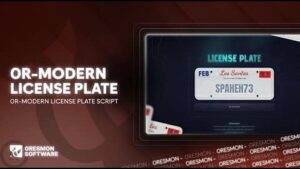 vehicle plate changer script